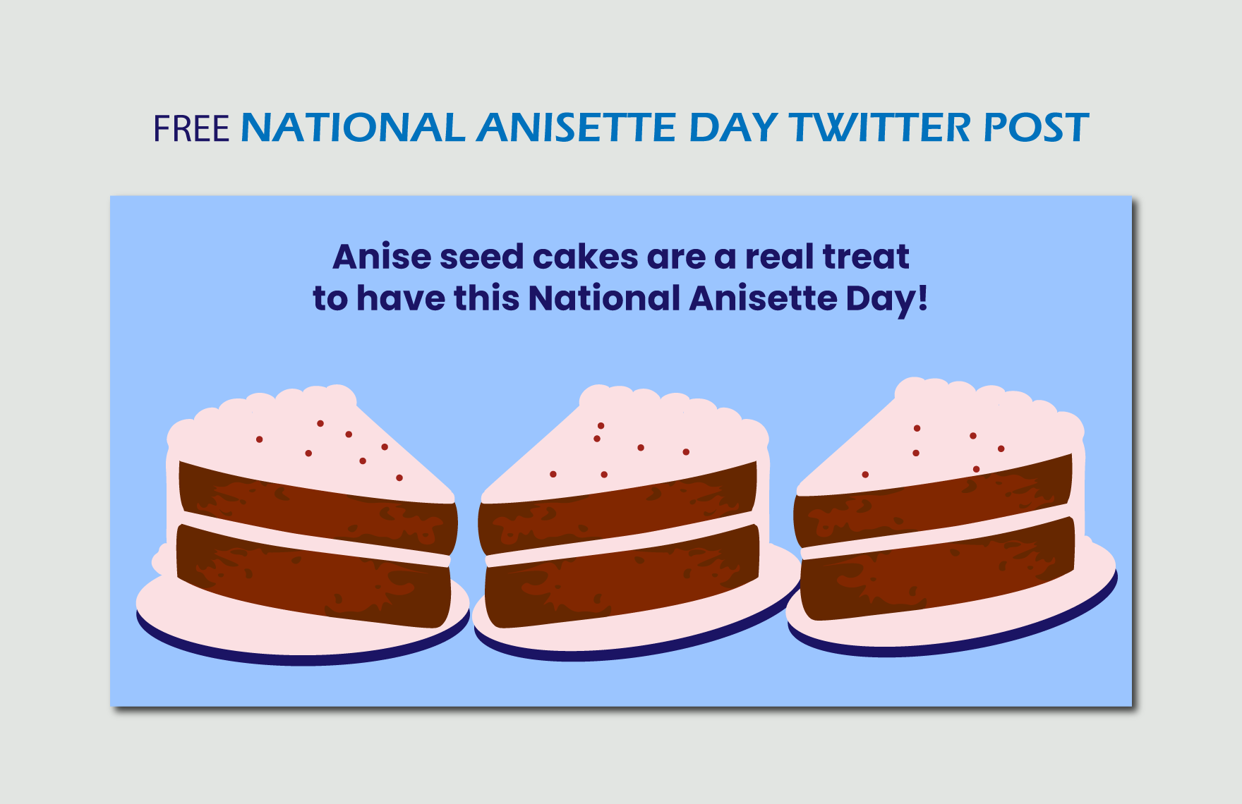 National Anisette Day Twitter Post