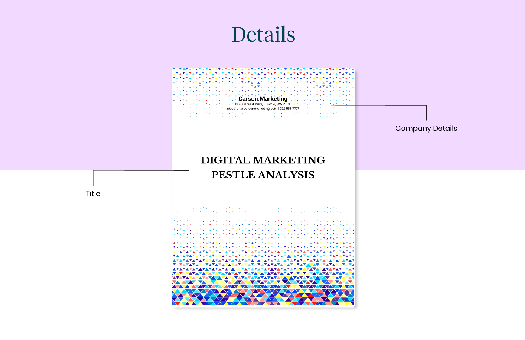 Digital Marketing PESTLE Analysis Template