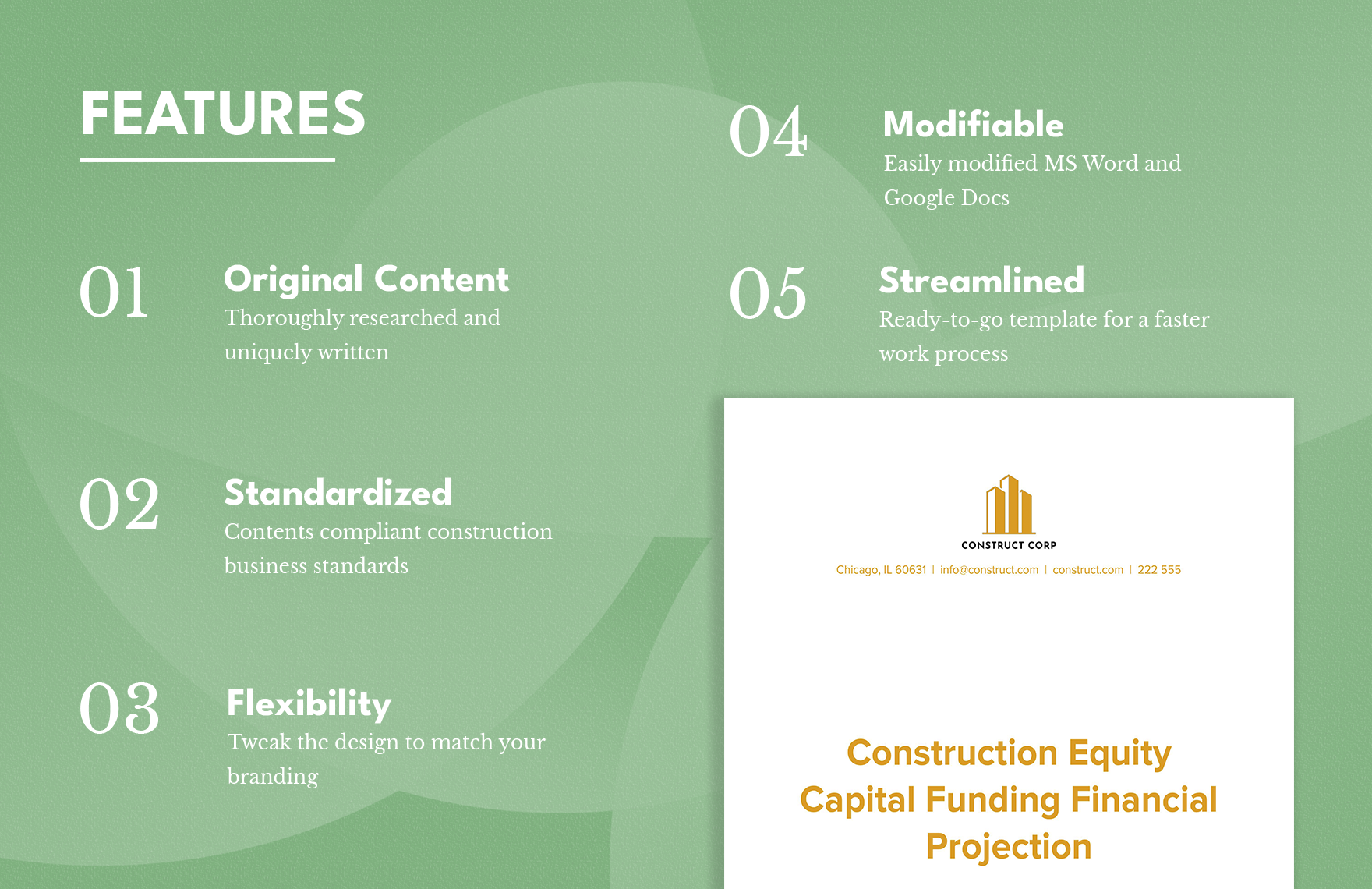 Construction Equity Capital Funding