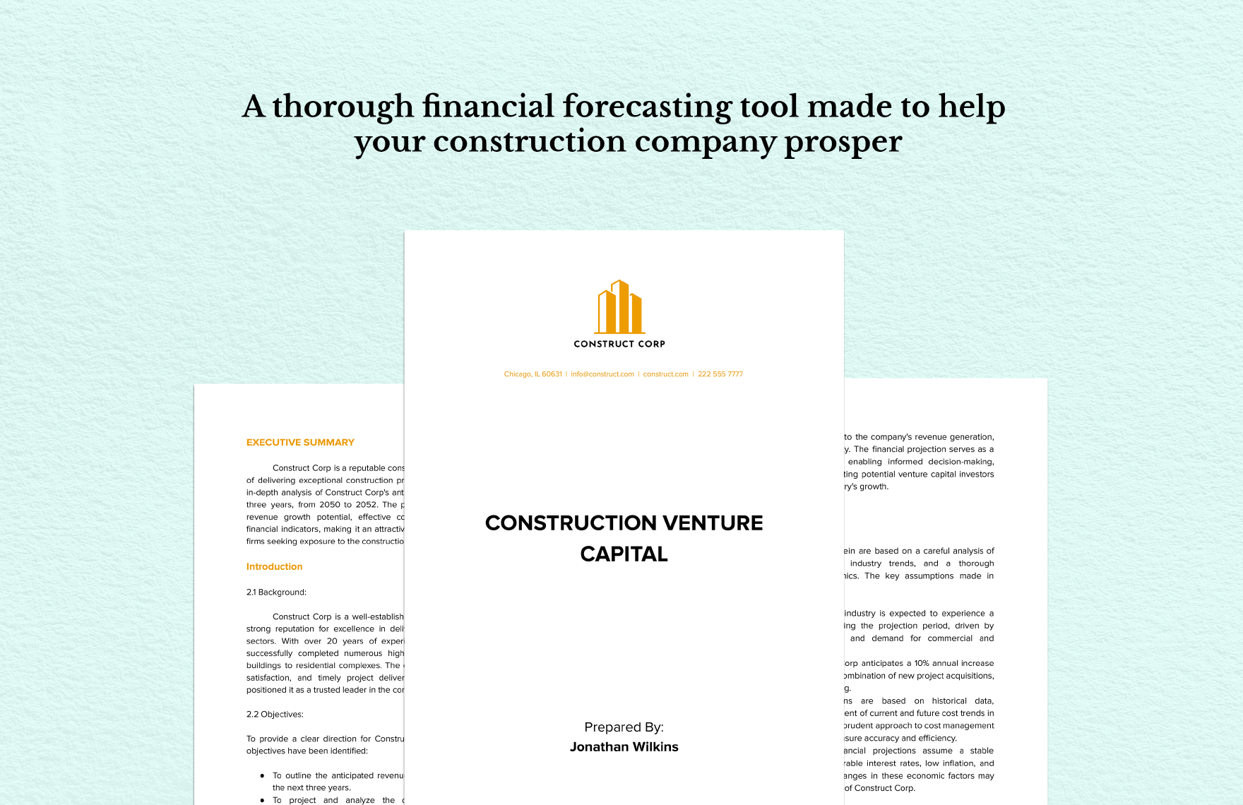 Construction Venture Capital 