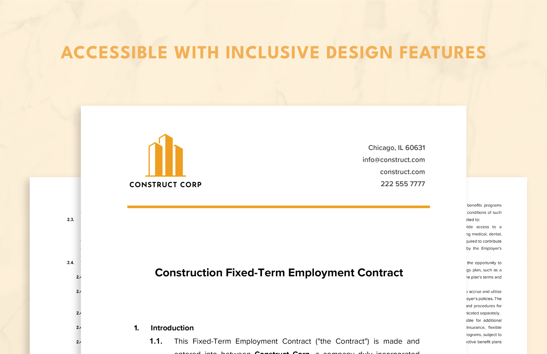 FixedTerm Employment Contract Template
