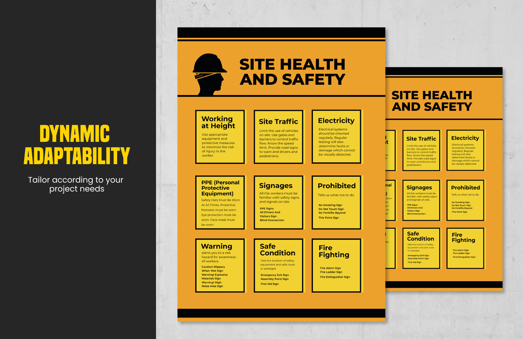 10+ Construction Poster Template Bundle in Word, Illustrator, PNG, PSD ...