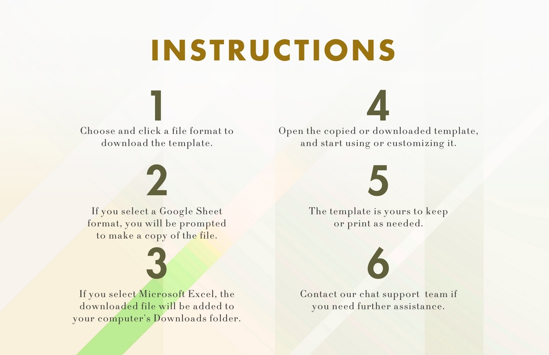 3-Year Construction Financial Projection Template