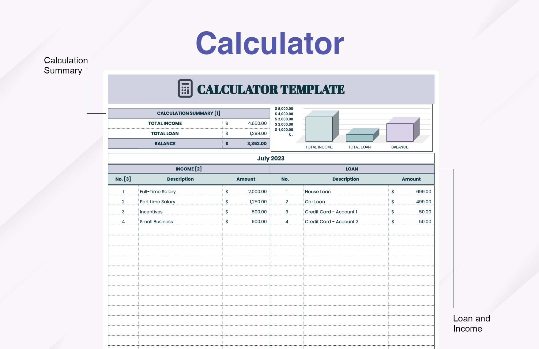 Calculator Template