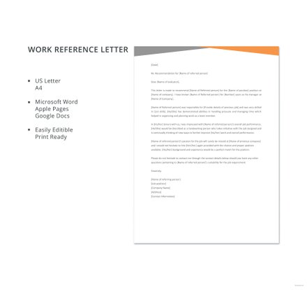 Free Work Authorization Letter Template: Download 700+ Letters in Word ...