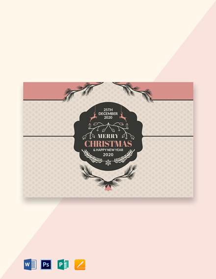 410+ FREE Christmas Templates - Word | PSD | Google Docs | InDesign
