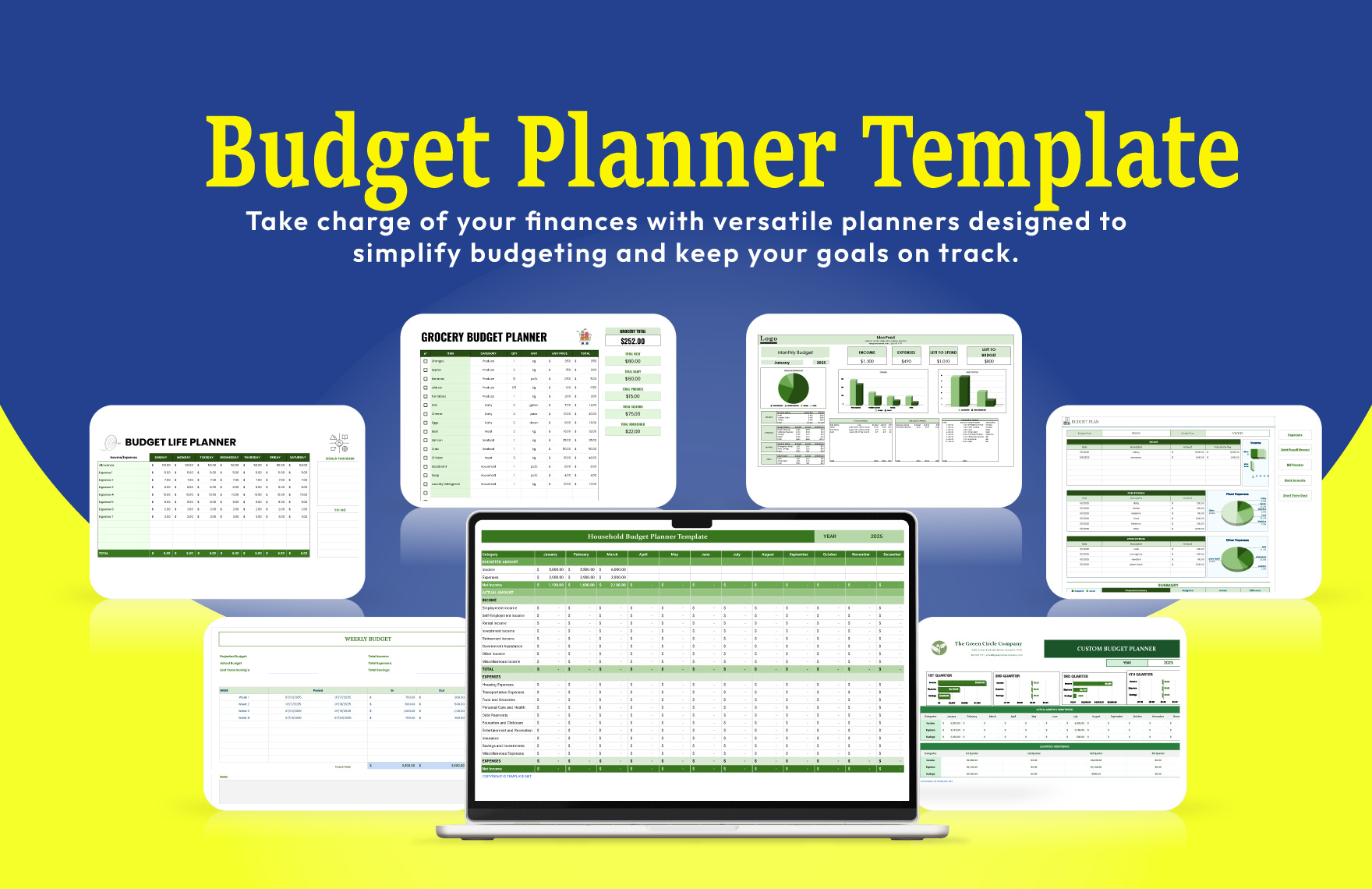 15+ Budget Planner Template Bundle