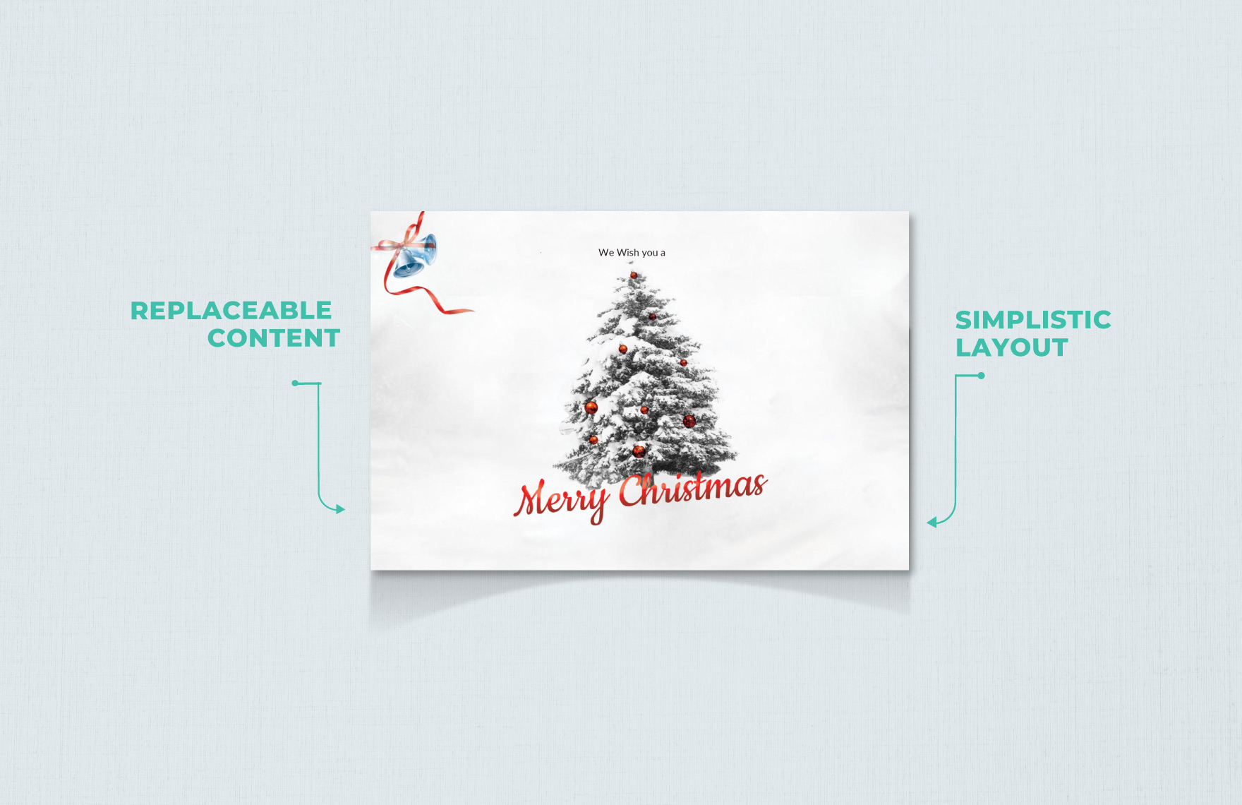 Simple Christmas Card Template - Download in Word, Google Docs, PDF ...