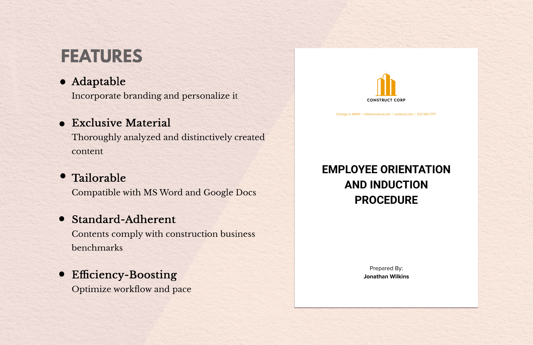 Employee Orientation and Induction Procedure