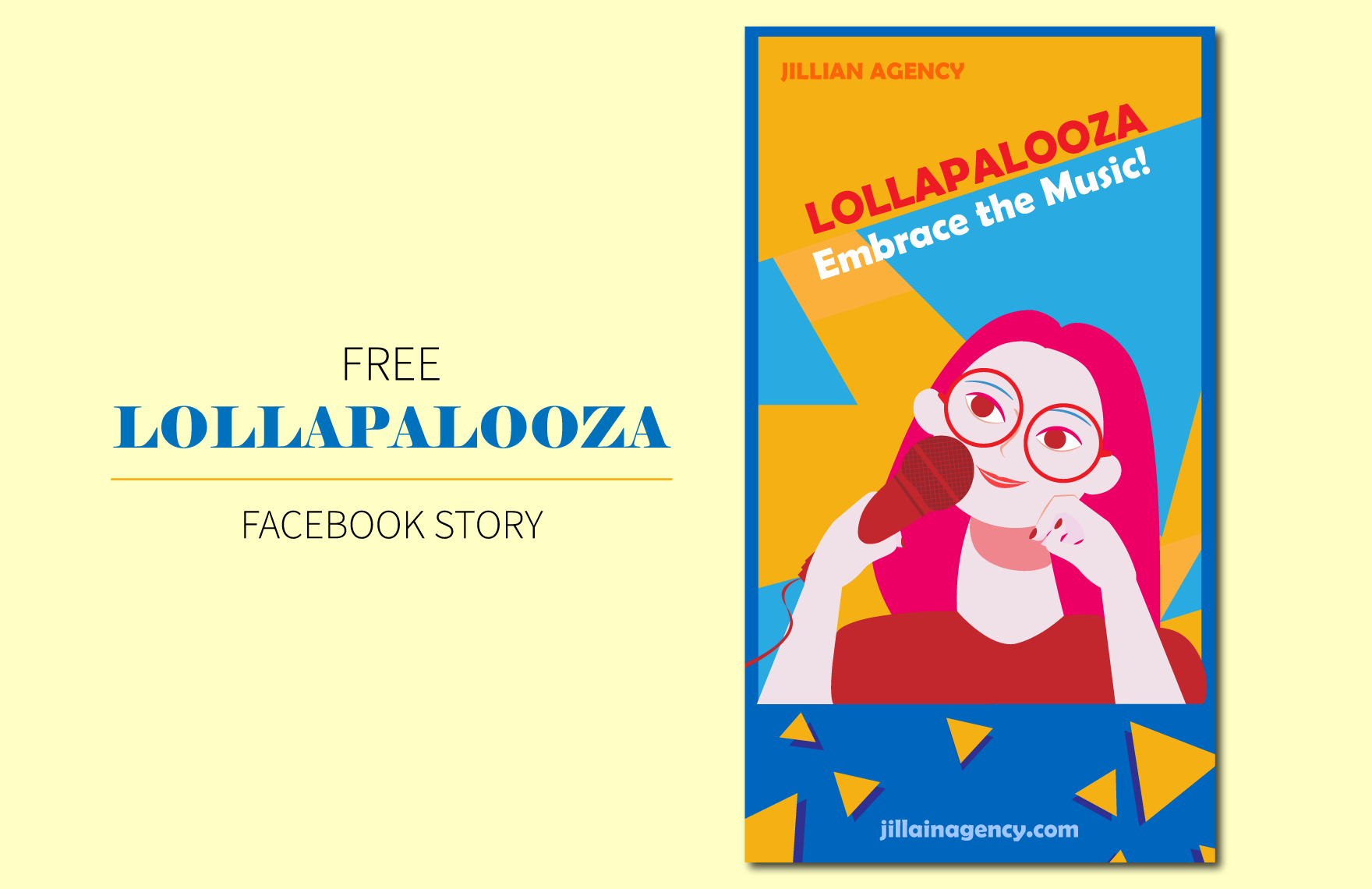 Lollapalooza Facebook Story