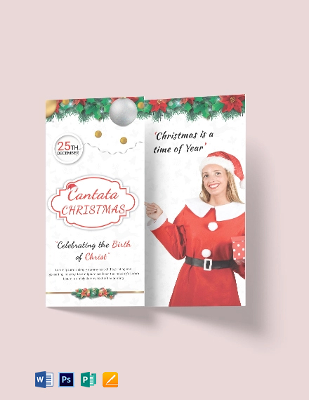 Modern Christmas TriFold Brochure 