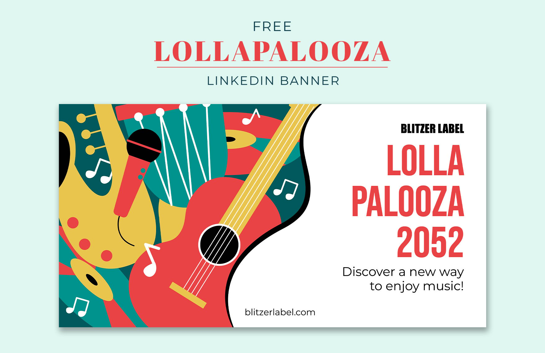Lollapalooza Linkedin Banner