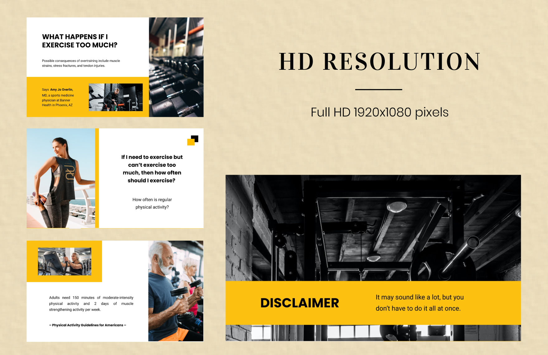 Free Simple Presentation Template to Edit Online