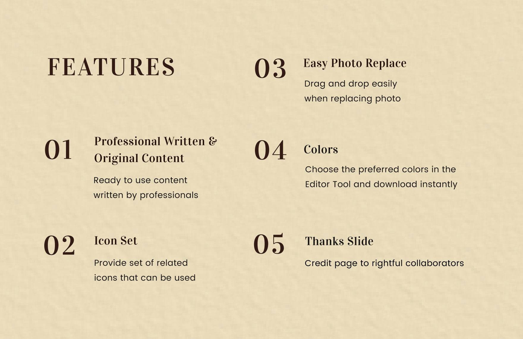 Free Simple Presentation Template to Edit Online