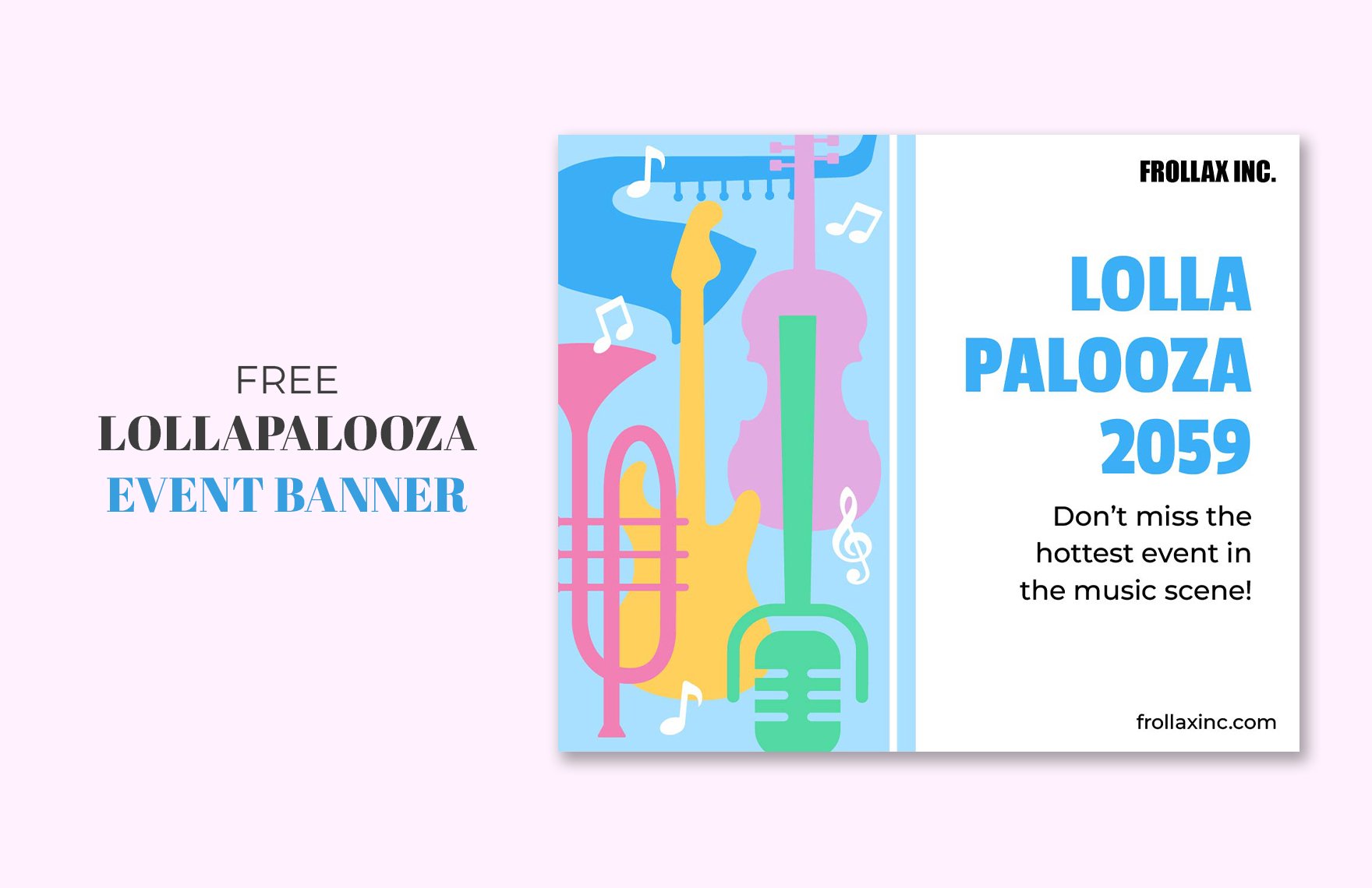 Lollapalooza Event Banner