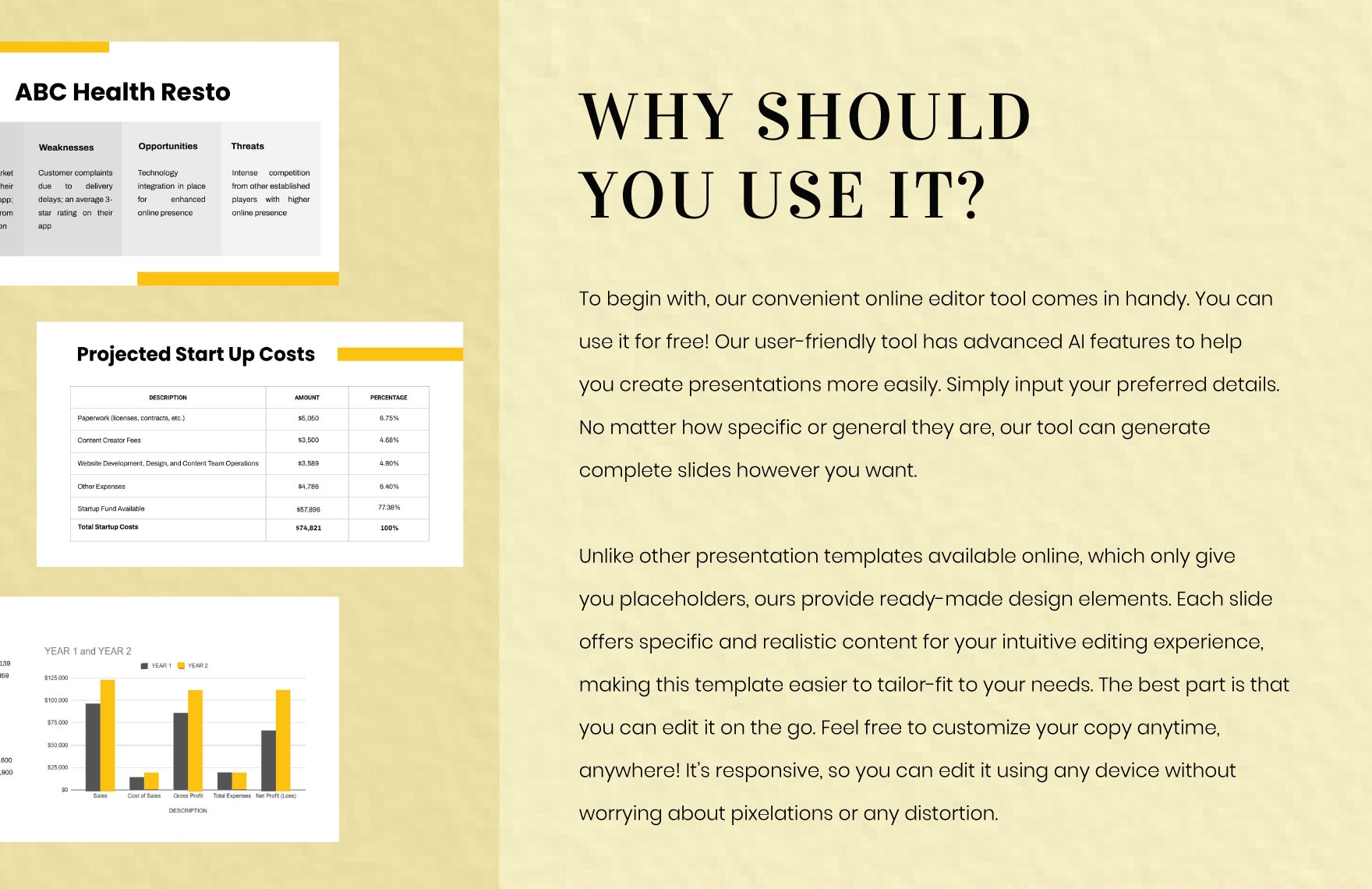 Free Business Plan PowerPoint Presentation Template to Edit Online Free Business Plan PowerPoint Presentation Template to Edit Online