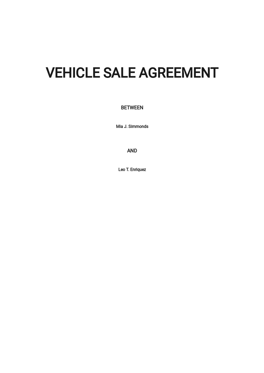 18+ FREE Car Agreement Templates [Edit & Download]