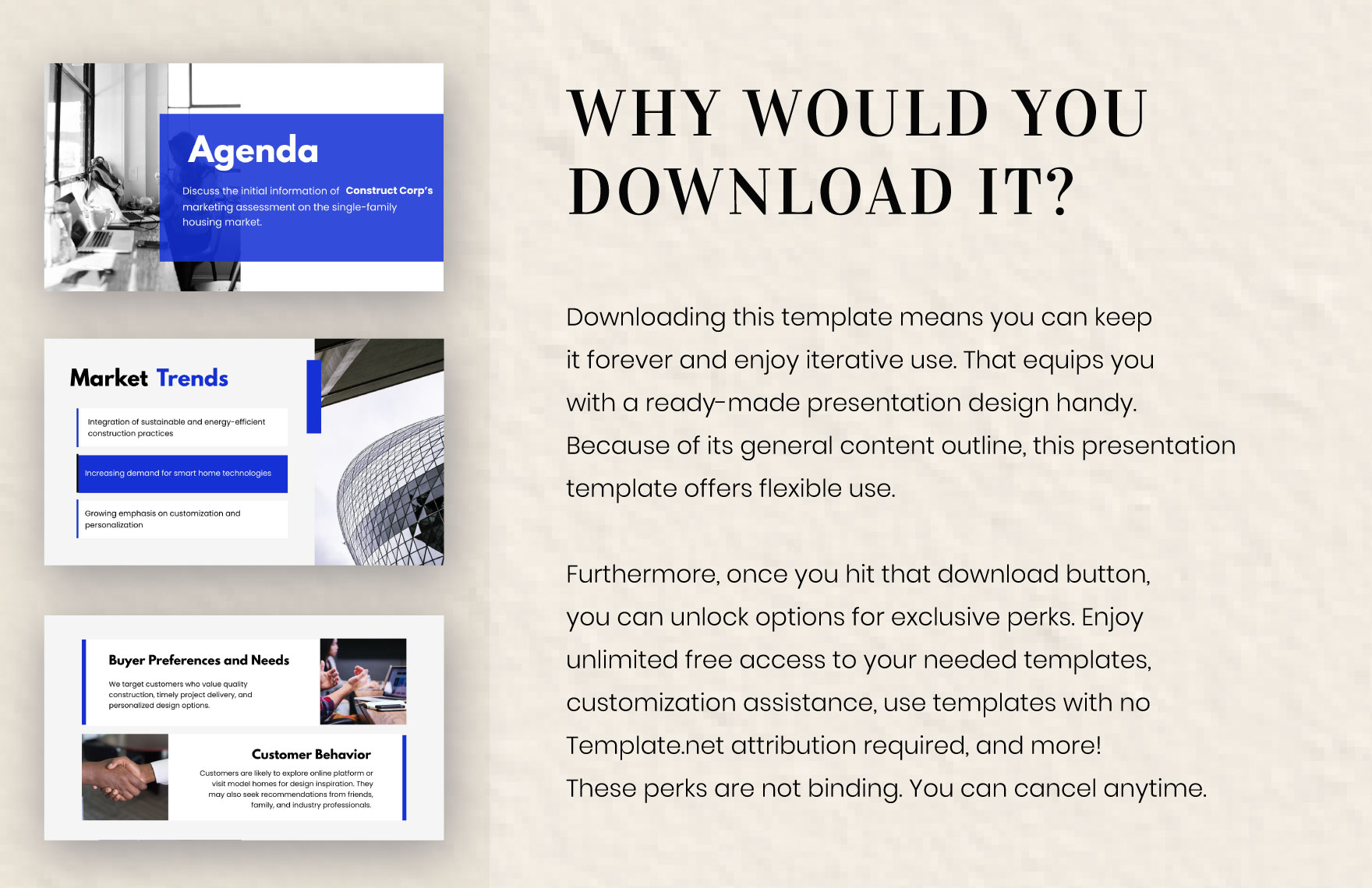 Free Executive Summary Presentation Template to Edit Online