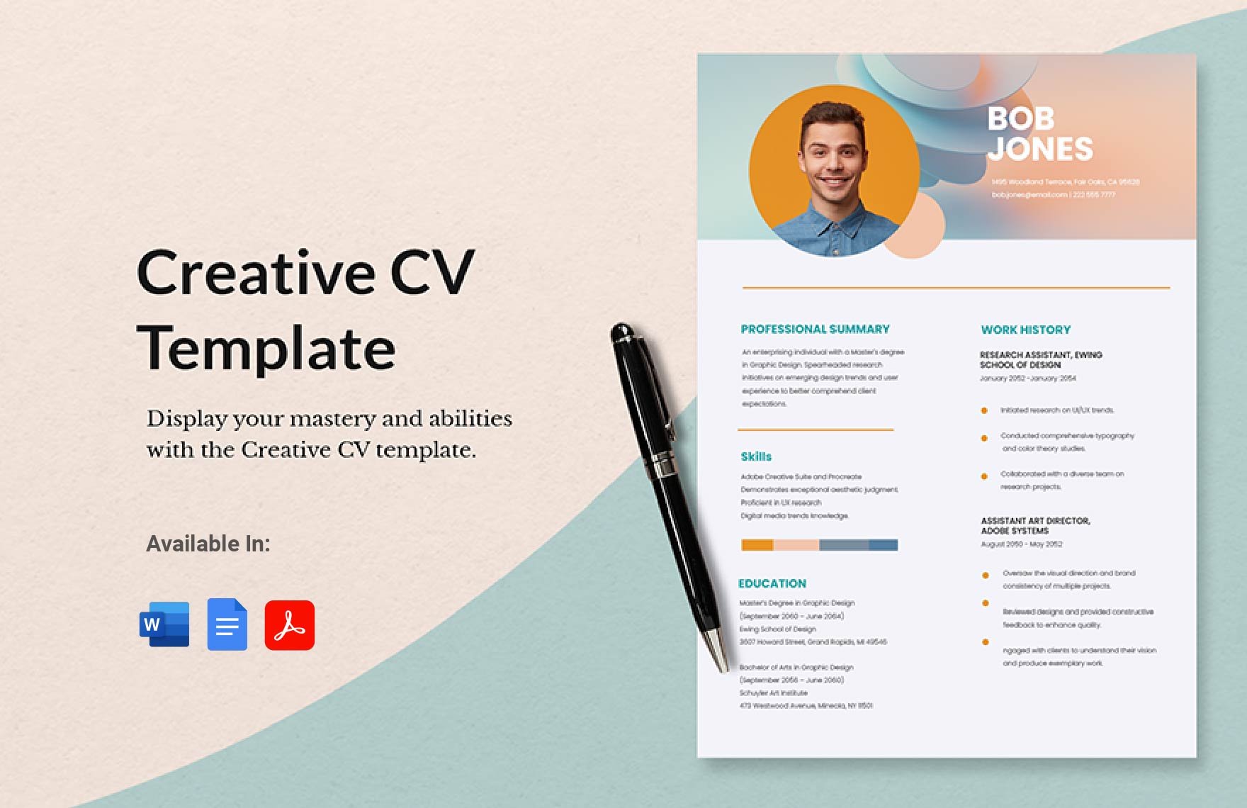 Creative CV Template