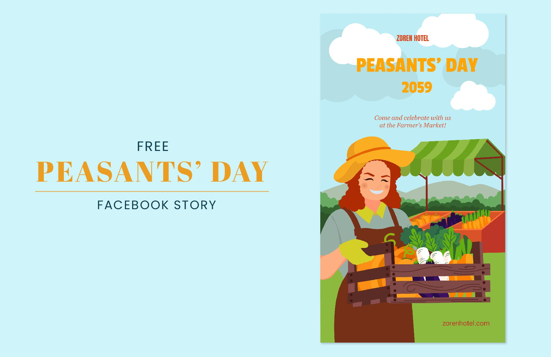 Peasants' Day  Facebook Story