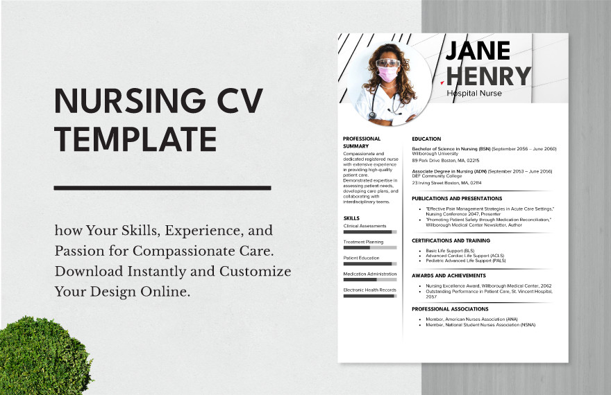 Nursing CV Template