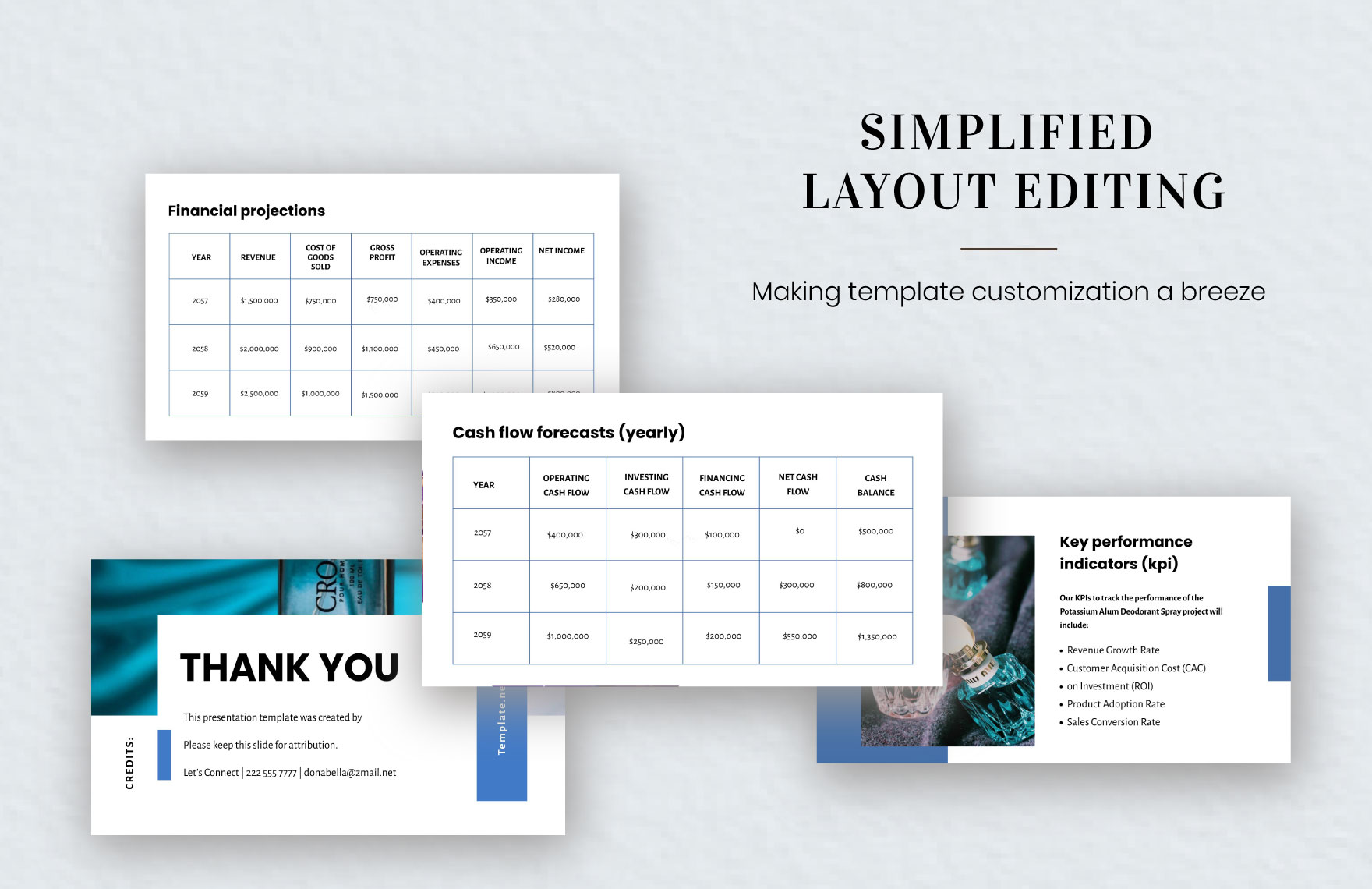 Free Finance Presentation Template to Edit Online