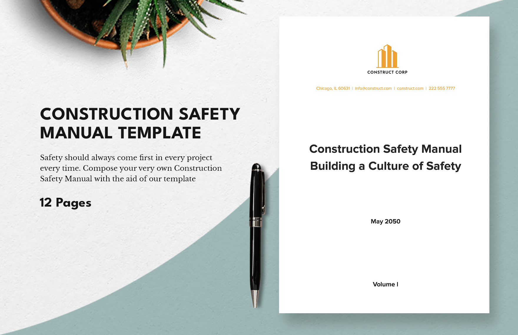 Construction Safety Manual Template in Word, Google Docs - Download | Template.net