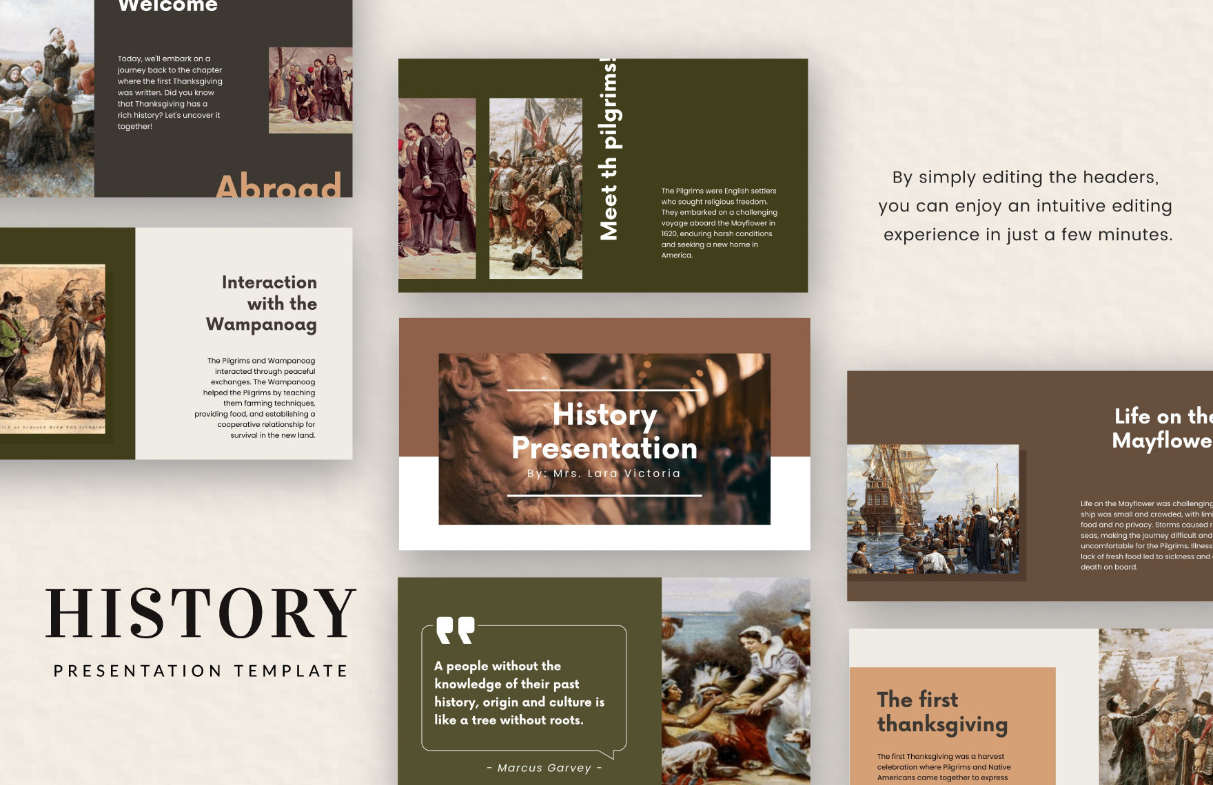 History Presentation Template