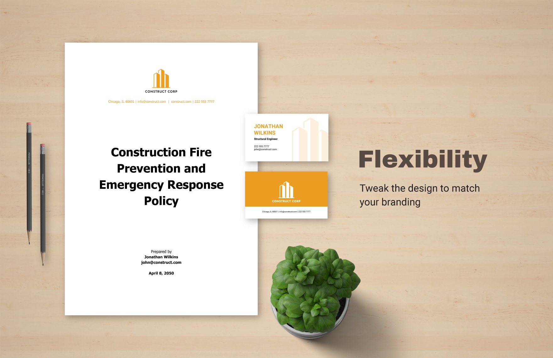 9 Construction Safety Policy Template Bundle