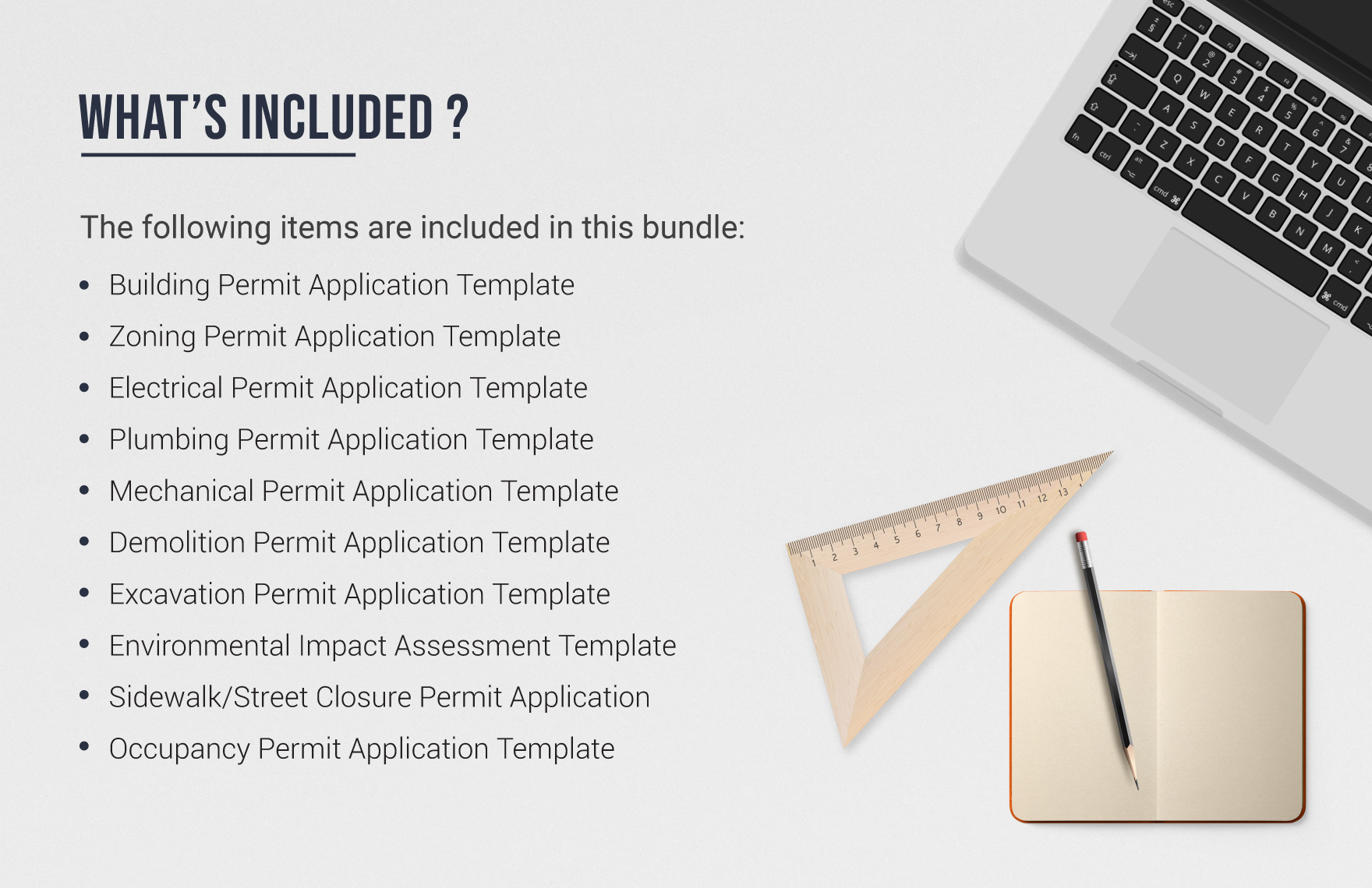  10+ Construction Permit Application Template Bundle