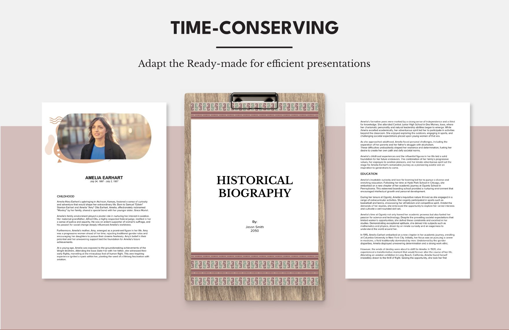 Historical Biography Template