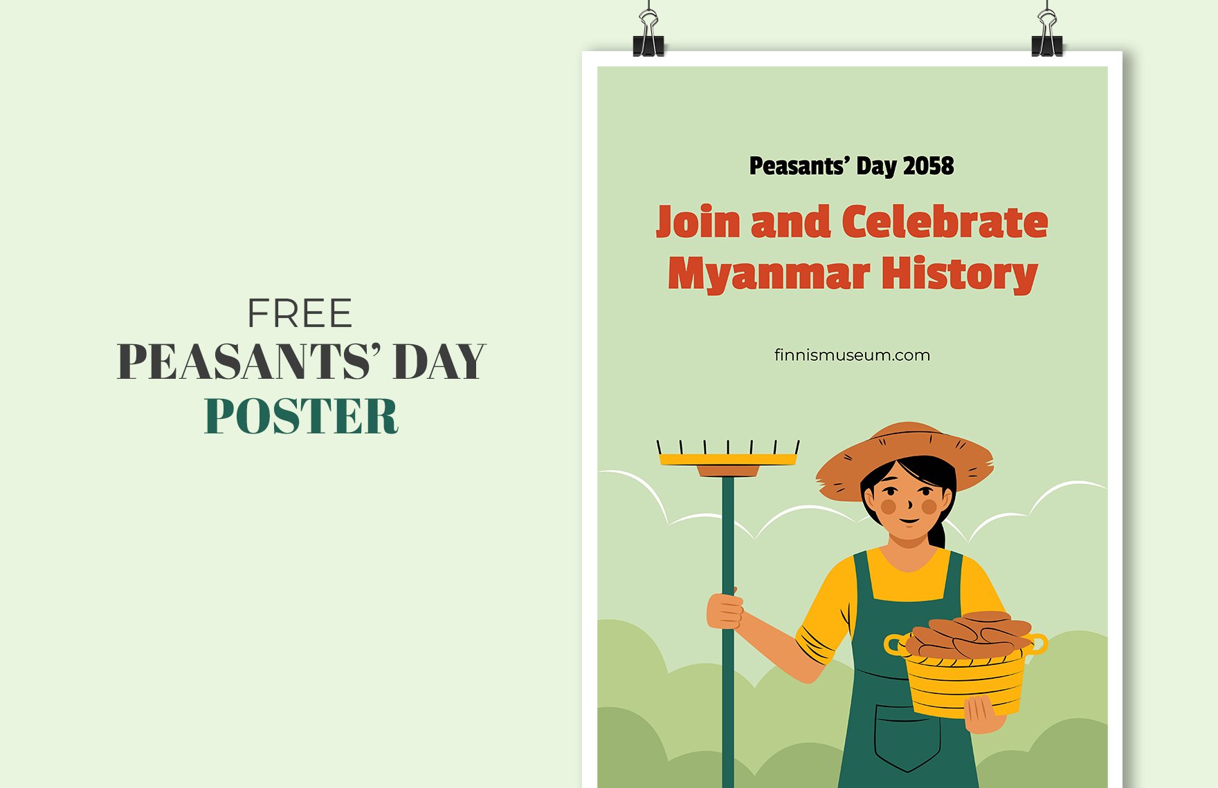 Peasant's Day Poster