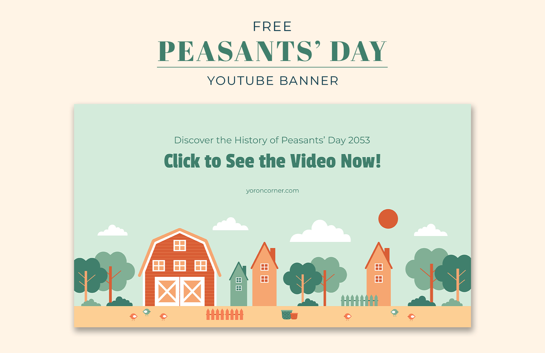 Peasant's Day Youtube Banner