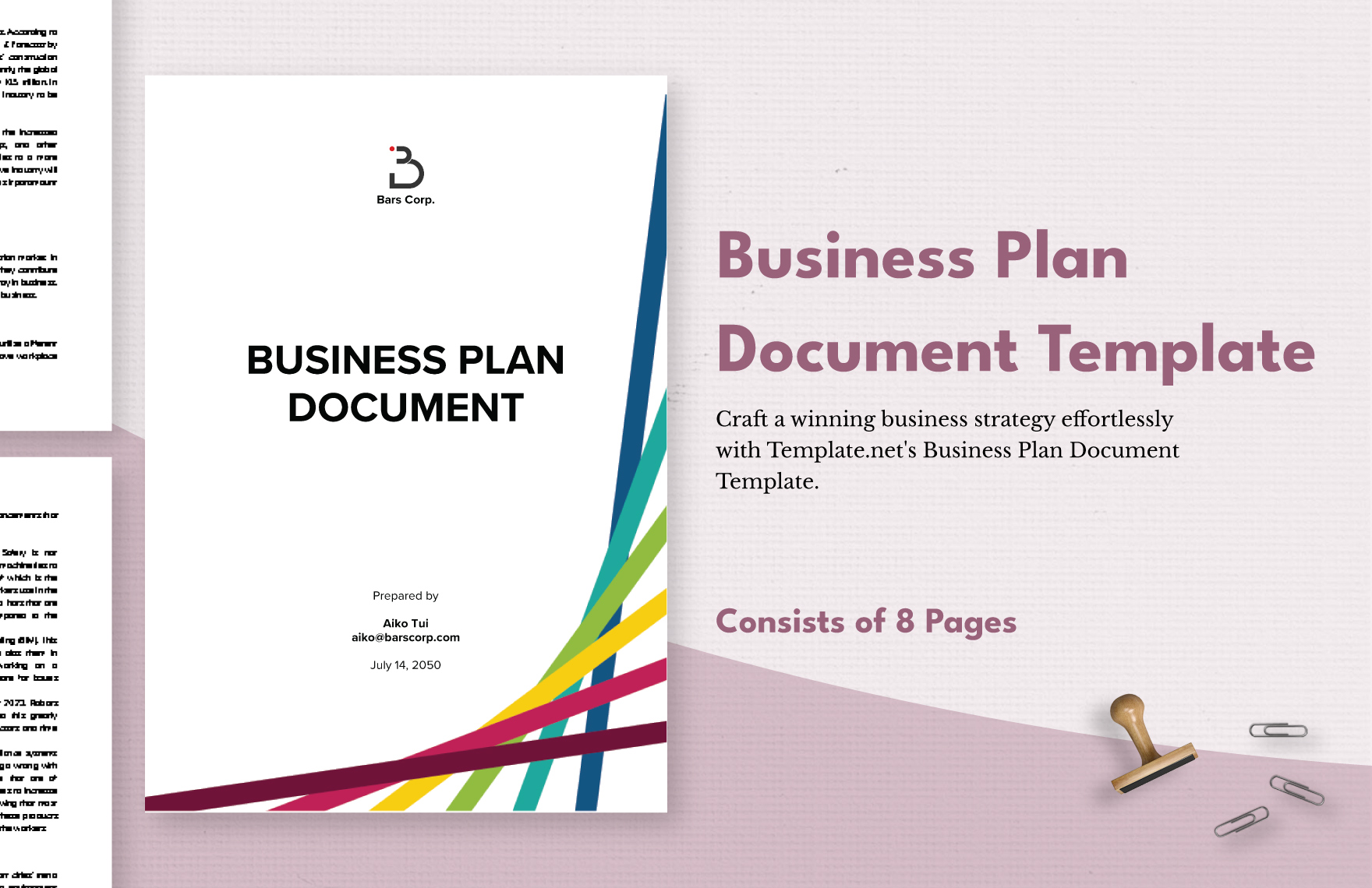 Business Plan Document Template Download in Word, Google Docs, PDF