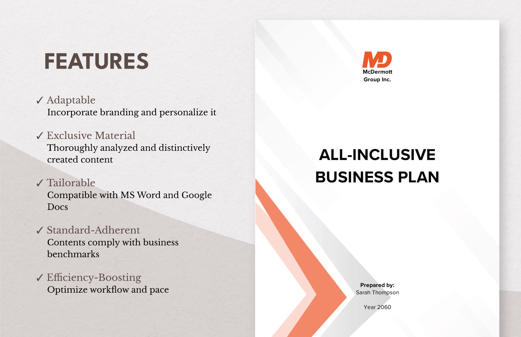 All-inclusive Business Plan Template