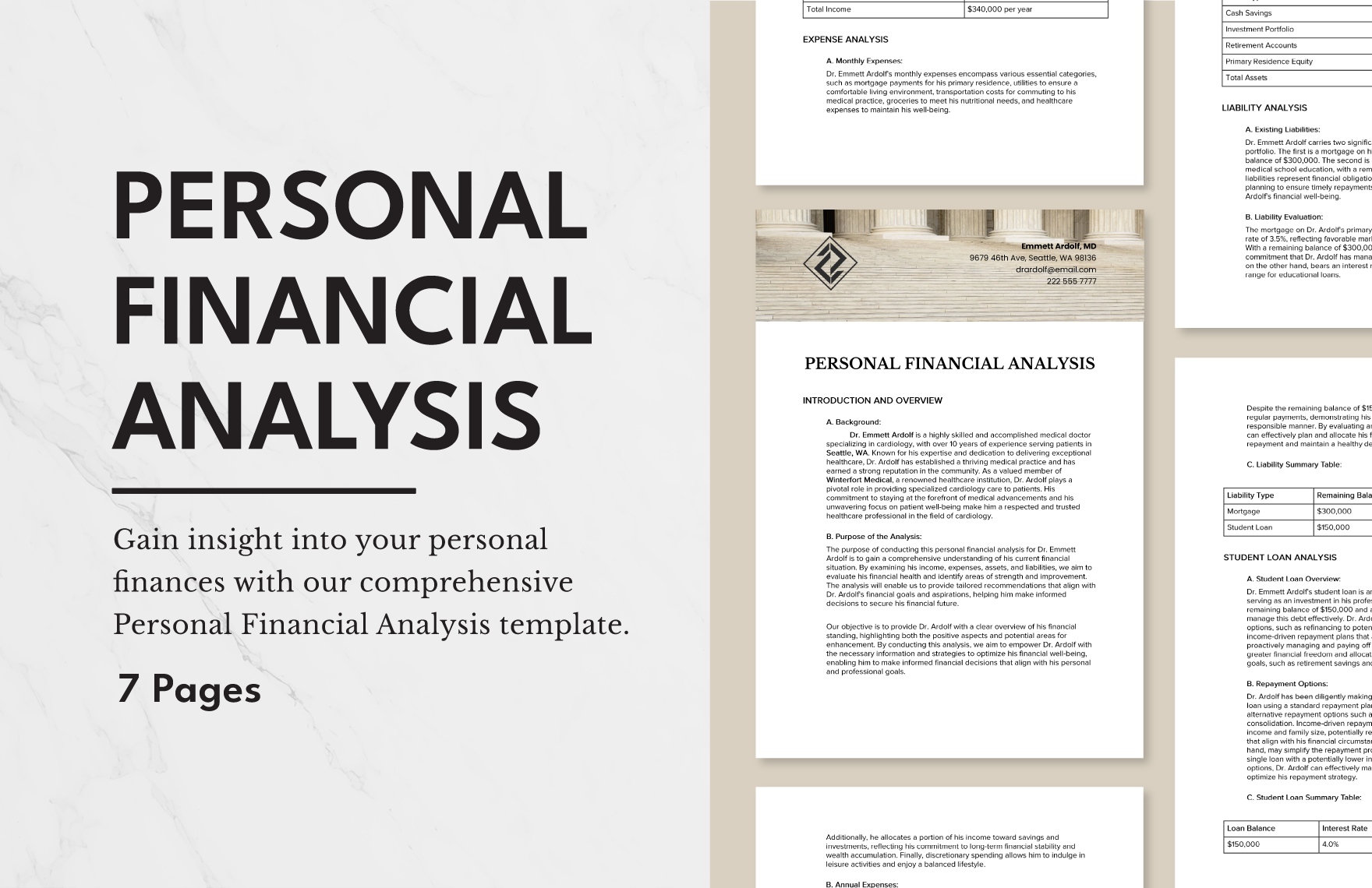 Personal Financial Analysis