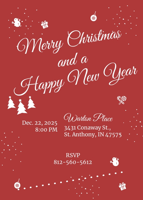 google docs christmas party template