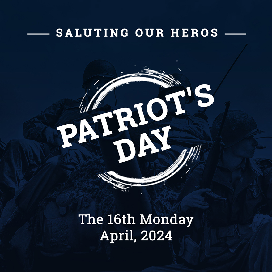 Patriot's Day Instagram Post Template