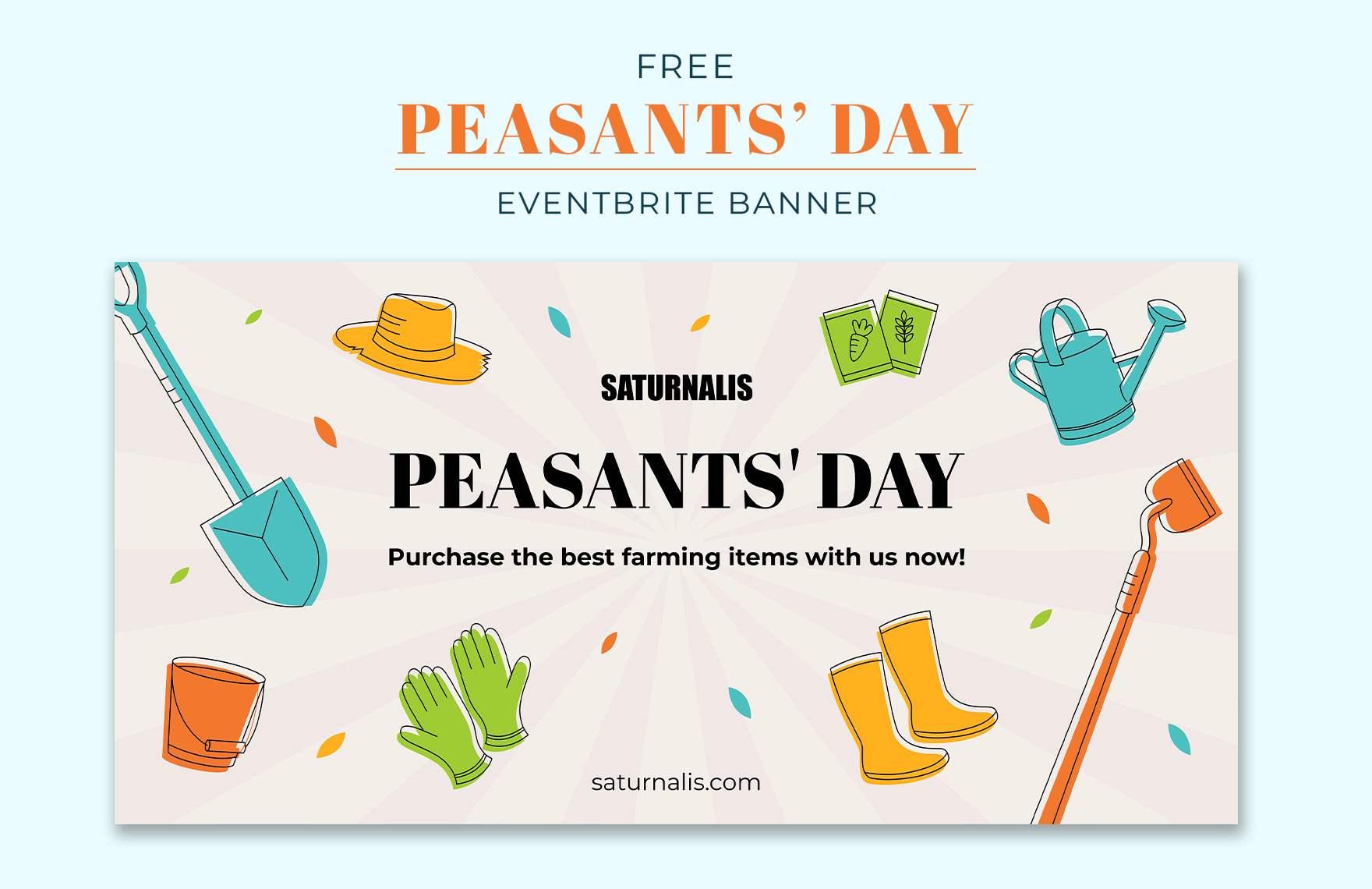 Peasant's Day Eventbrite Banner