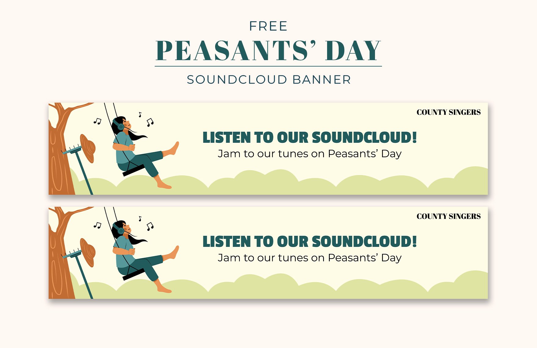 Peasant's Day Soundcloud Banner