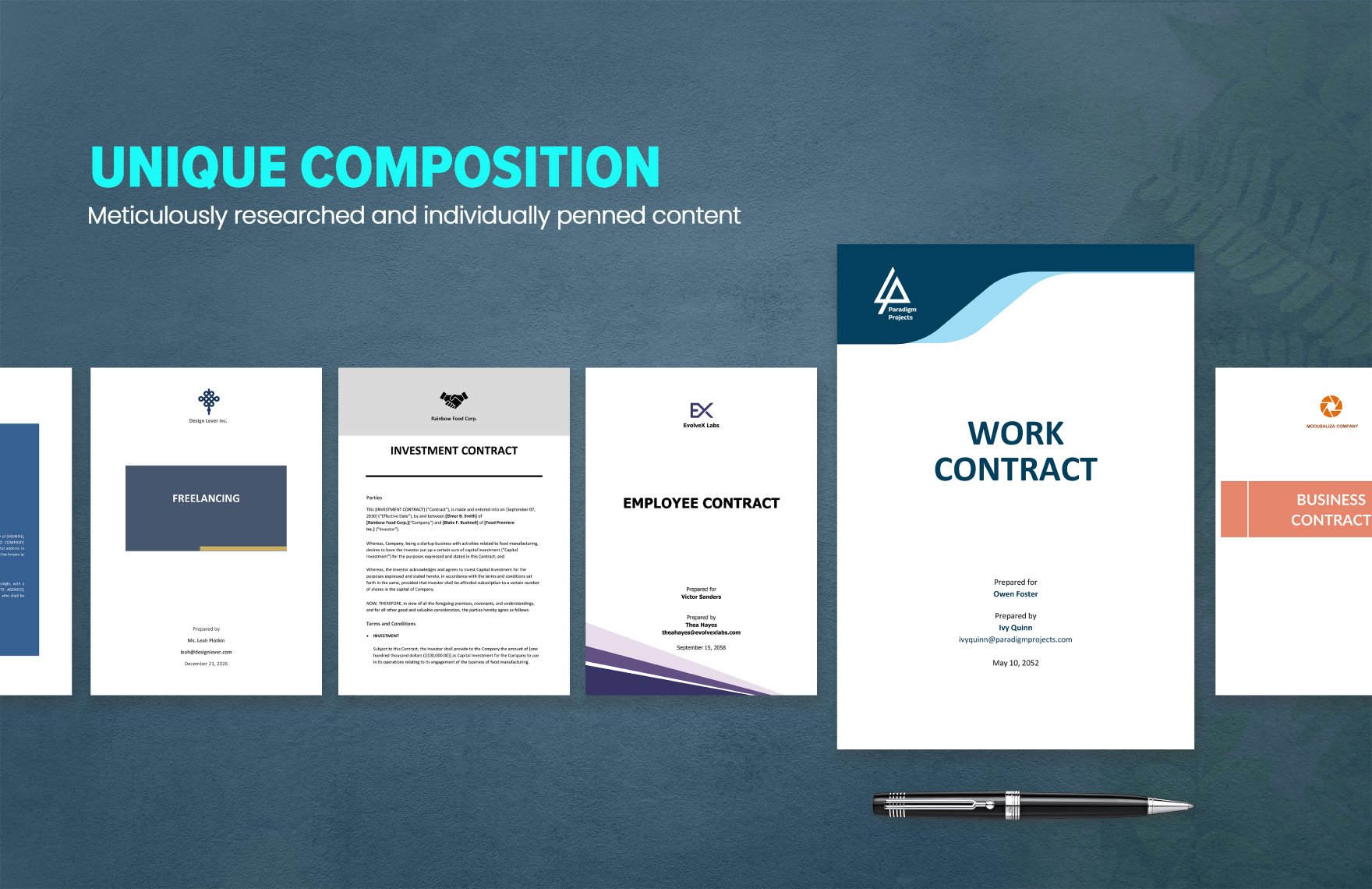50+ Ultimate Contract Template Bundle - Download in Word, Google Docs ...