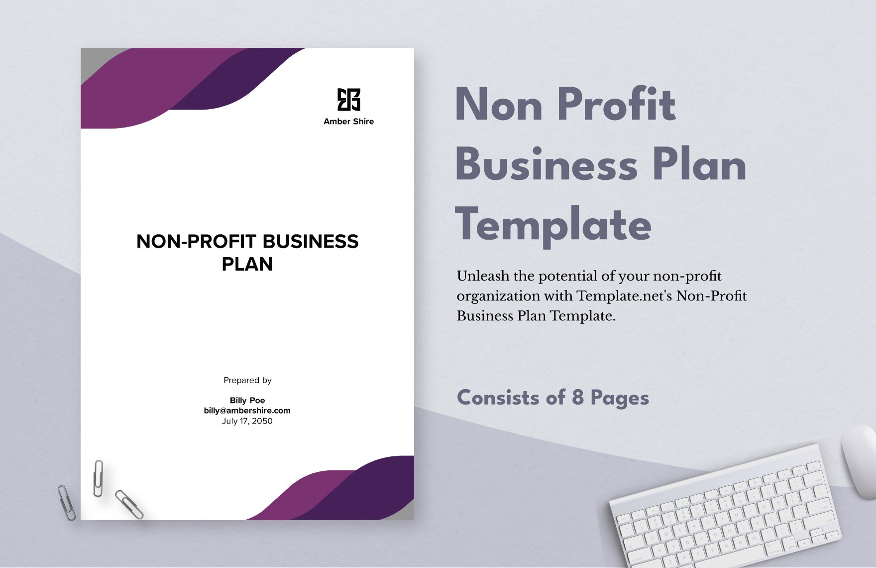Non Profit Business Plan Template