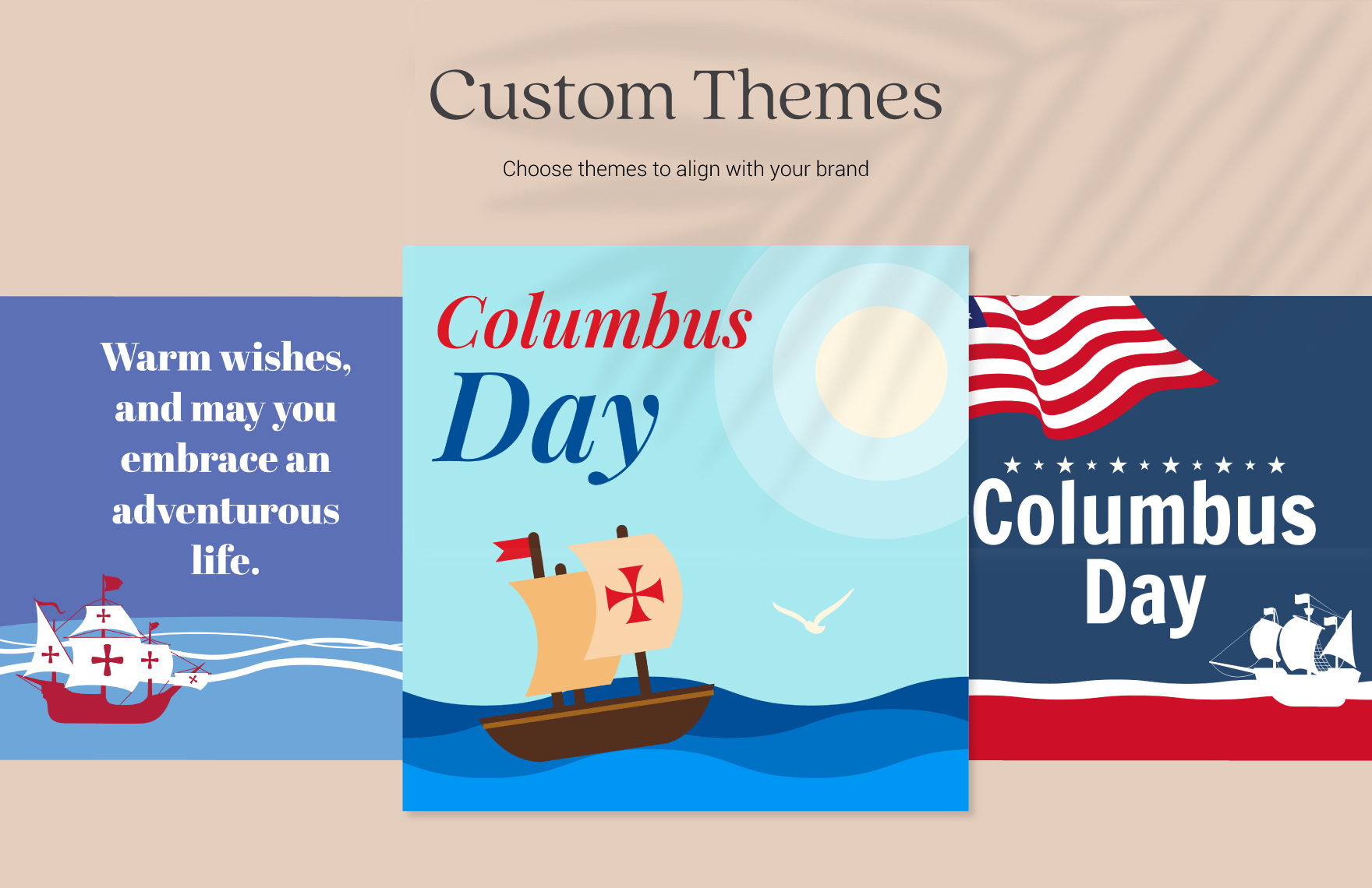 60+ Columbus Day Template Bundle