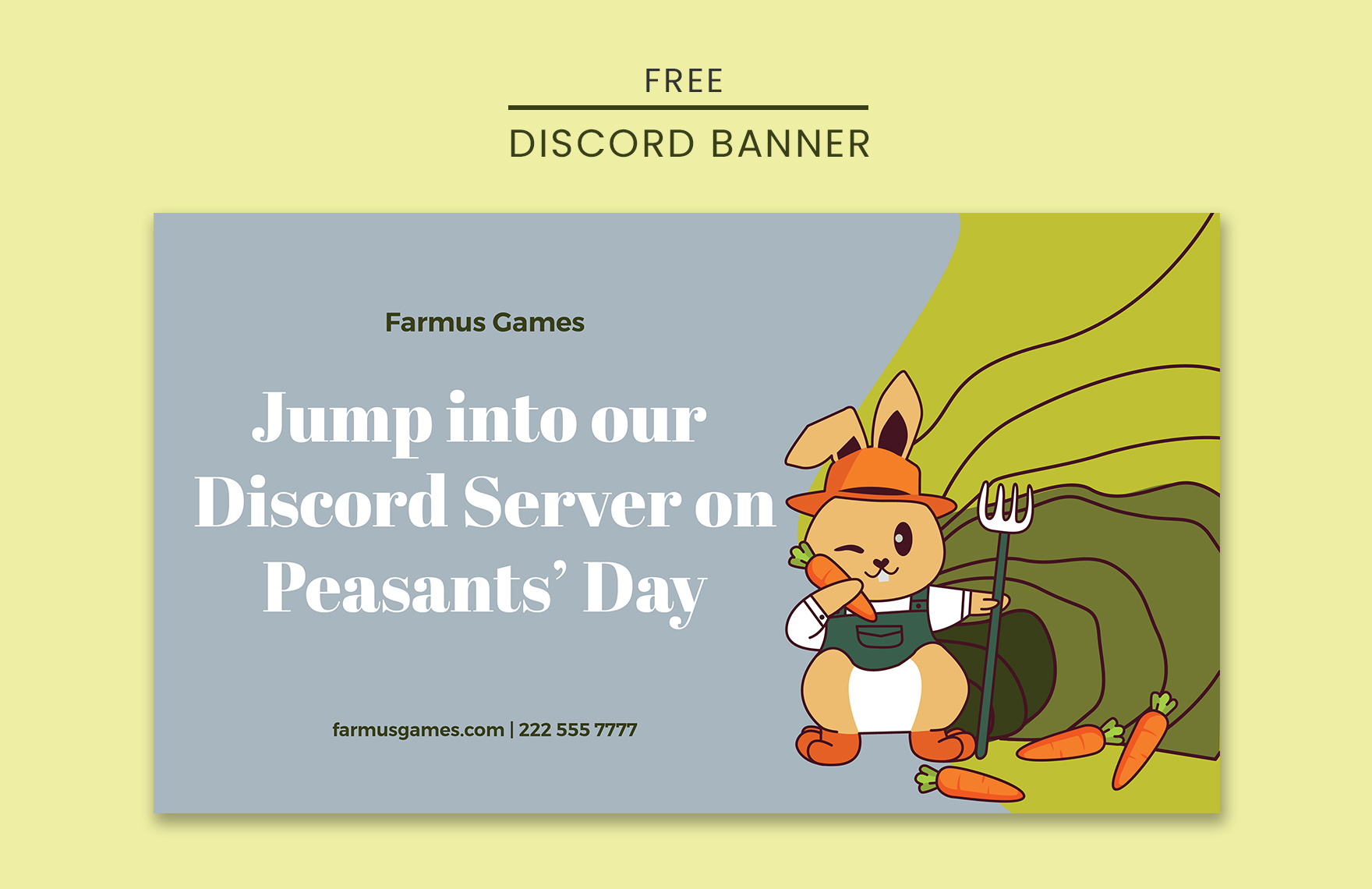 Peasants' Day Discord Banner