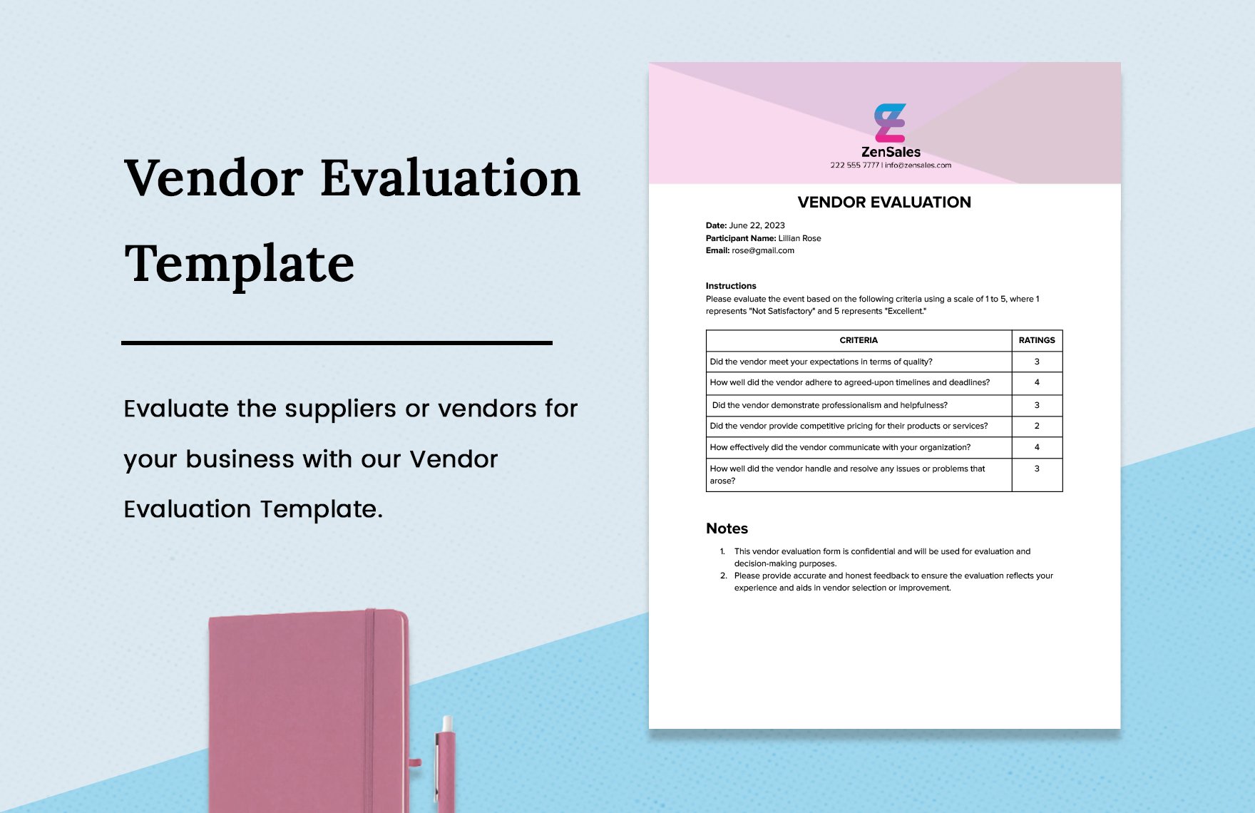 13  Evaluation Sheet Templates Free Sample Example Format Download