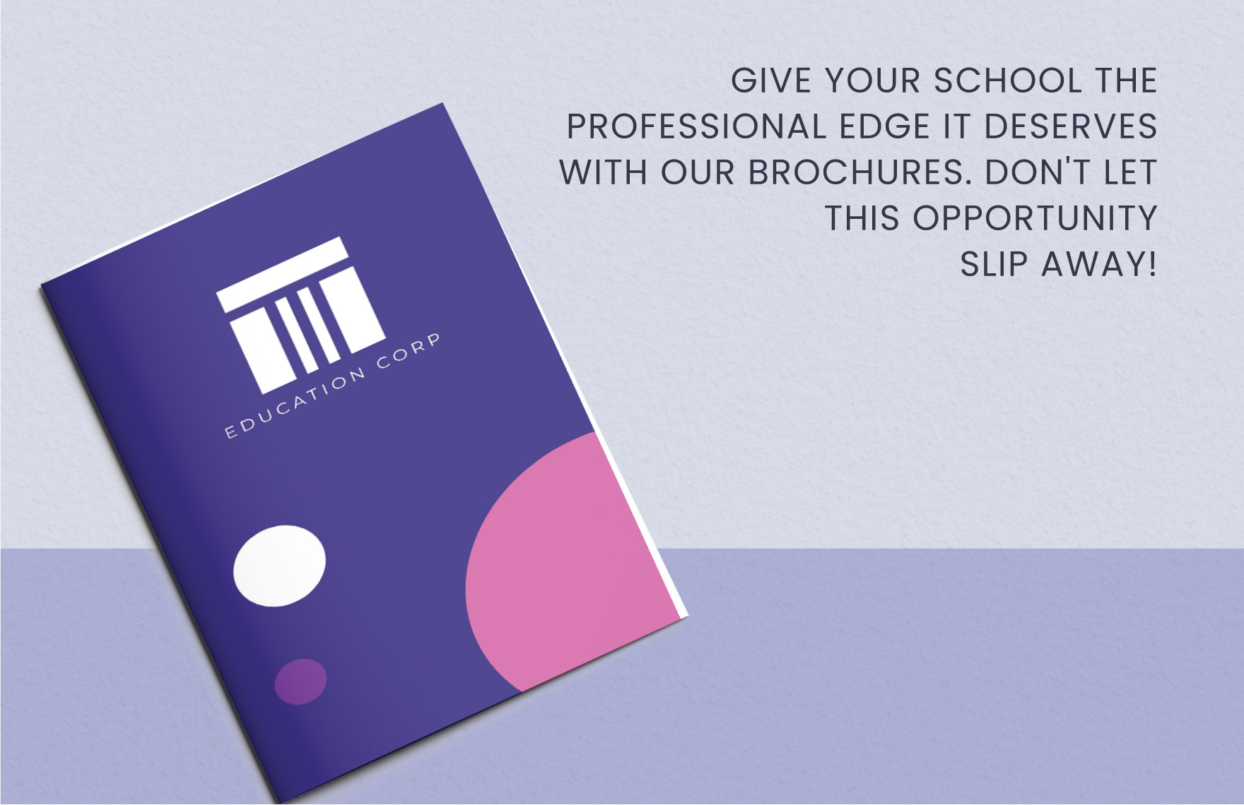 Startup School Business Brochure Template