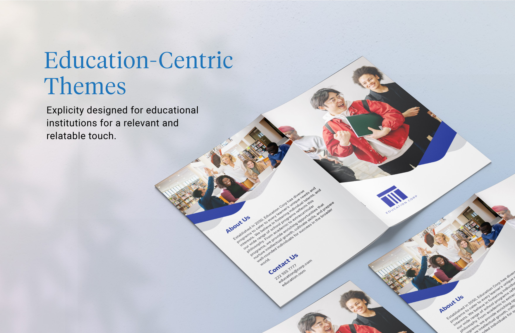 School ProgramSpecific Brochure Template