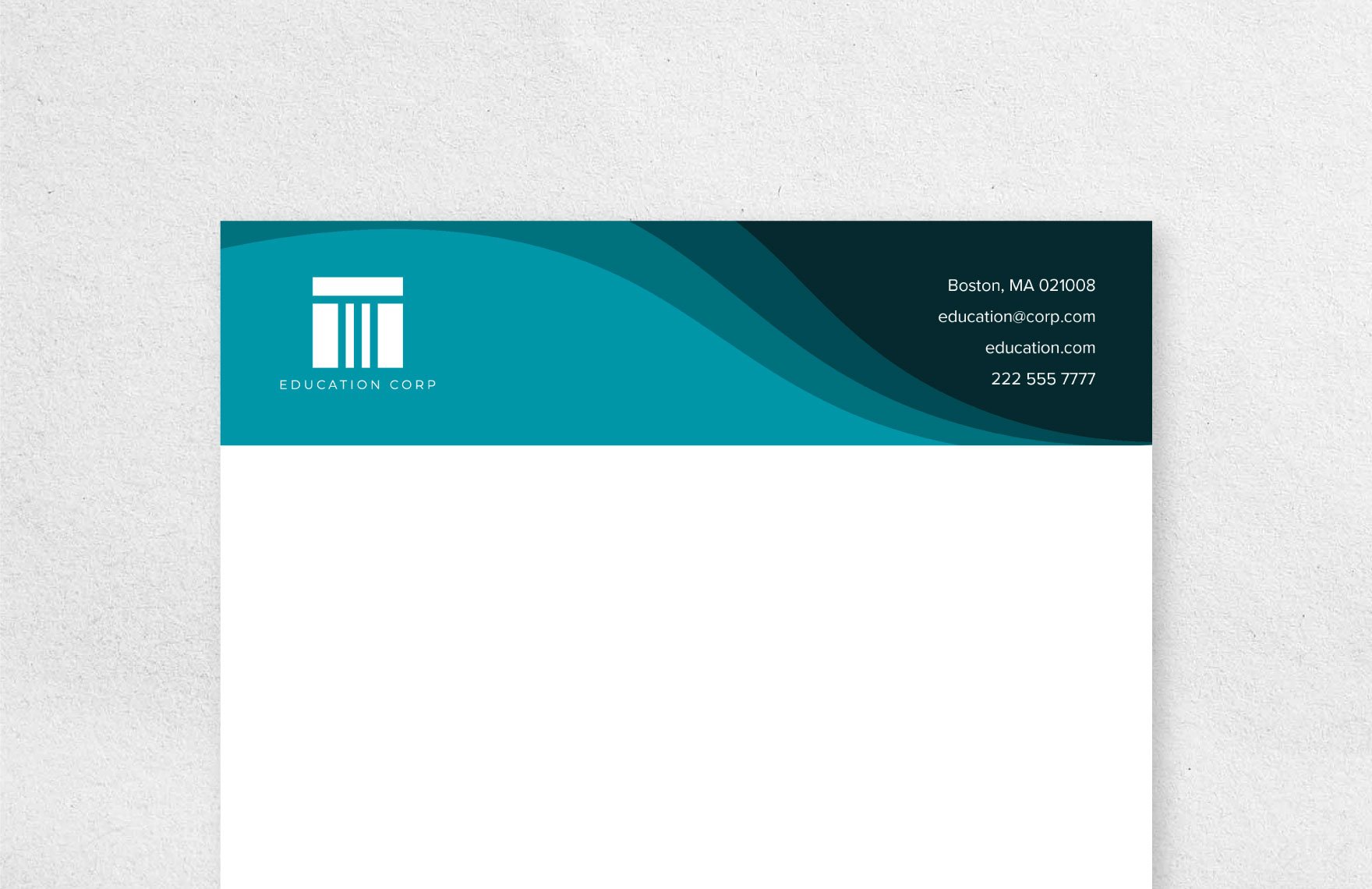 Adult and Continuing Education Letterhead Template