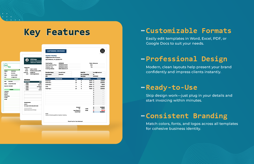 70+ Ultimate Invoice Template Bundle