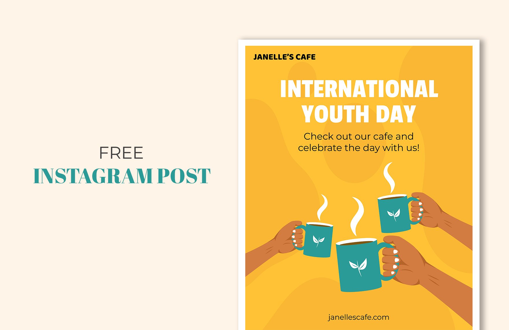International Youth Day Instagram Vertical Post
